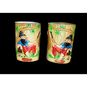 Vintage 1975 Enco Intl. Missouri Hillbilly salt and pepper shakers